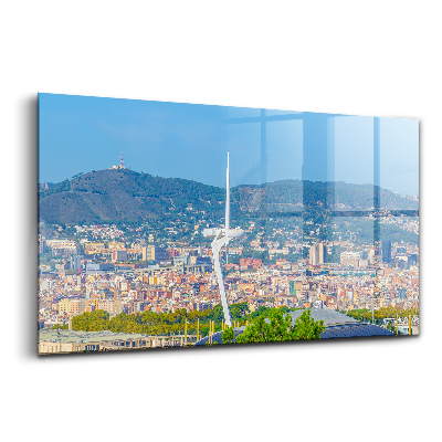 Tablou de sticlă Parcul Olimpic Barcelona Catalonia