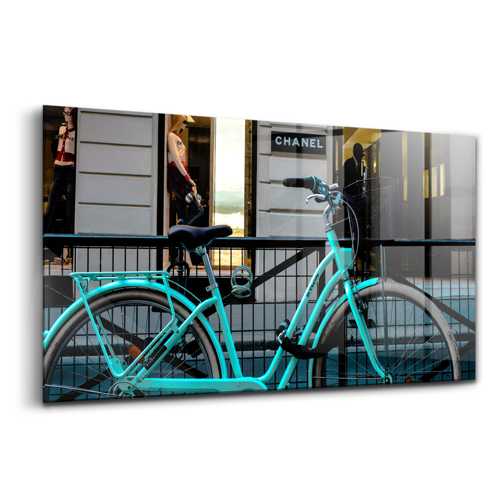 Tablou sticlă Bicicletă olandeză de oraș