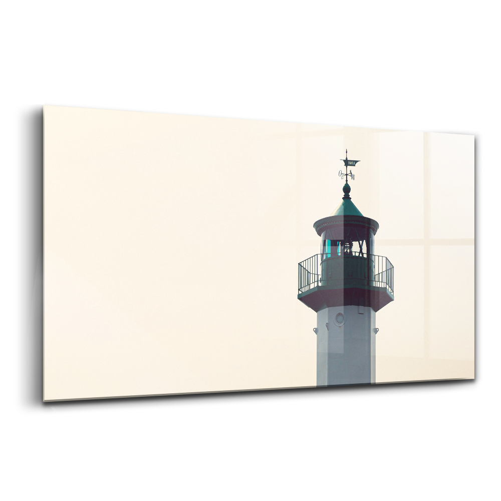 Tablou pe sticlă Farul Mării Baltice