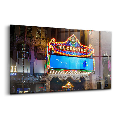 Tablou de sticlă Teatrul Capitan din Los Angeles