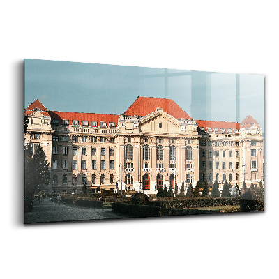 Tablou pe sticlă Universitatea din Debrețin