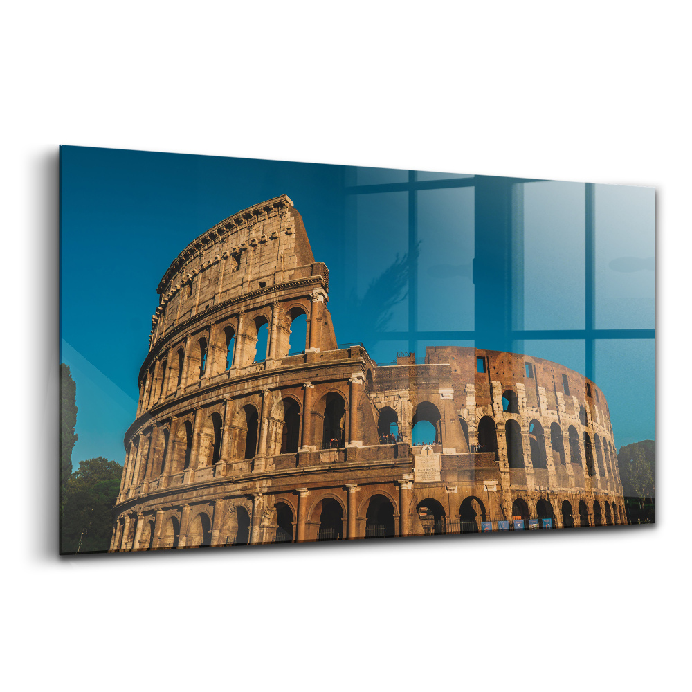Tablou pe sticlă Colosseumul din Italia