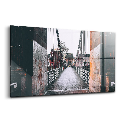 Tablou pe sticlă Tunel de beton în Glasgow