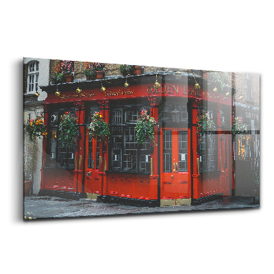 Tablou de sticlă Clădirea Eagles de Aur