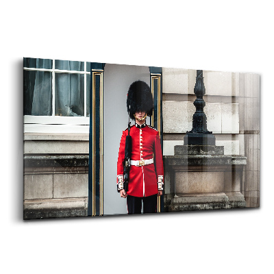 Tablou pe sticlă Garda Regală Londra