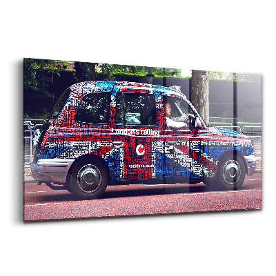 Tablou din sticlă Mașină britanică