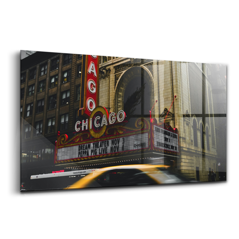 Tablou din sticlă Teatrul din Chicago