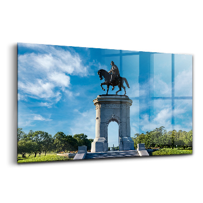 Tablou sticlă Monumentul lui Sam Houston