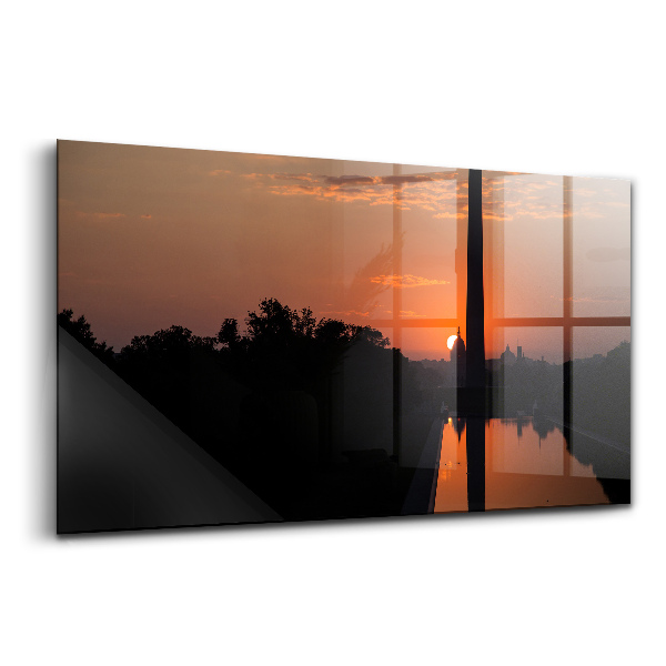Tablou de sticlă Turnul Washington