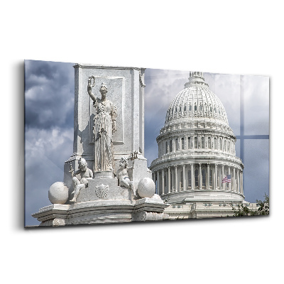 Tablou sticlă Monumentul Washingtonului