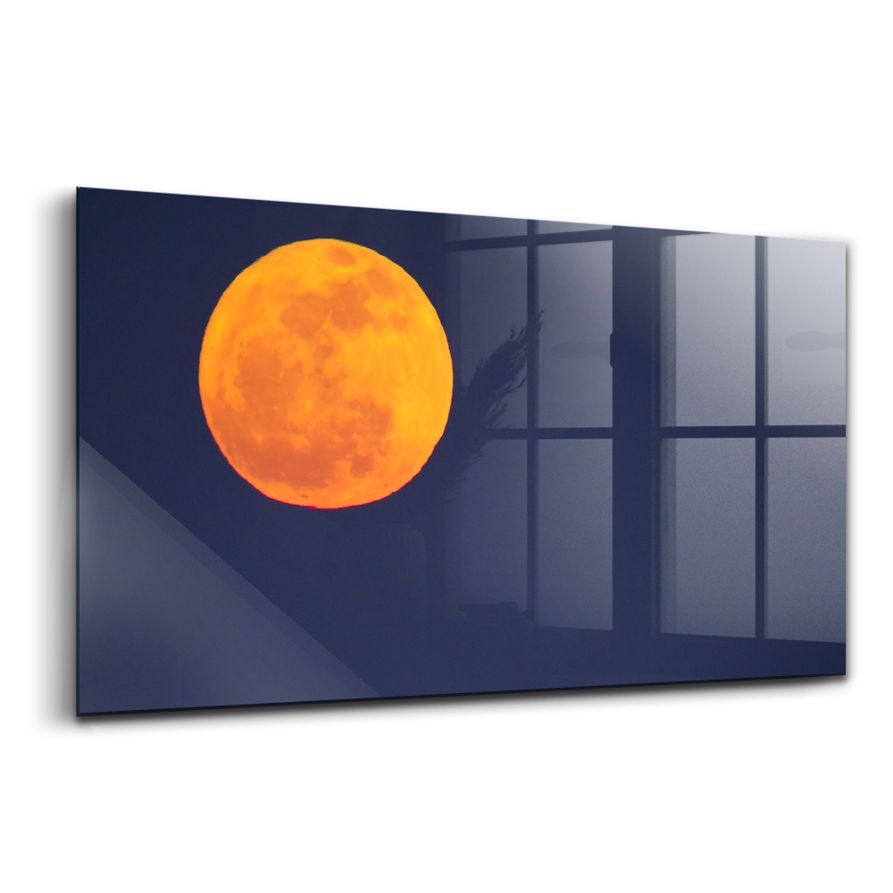 Tablou din sticlă Luna în Washington