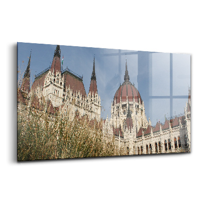Tablou sticlă Parlamentul din Budapesta