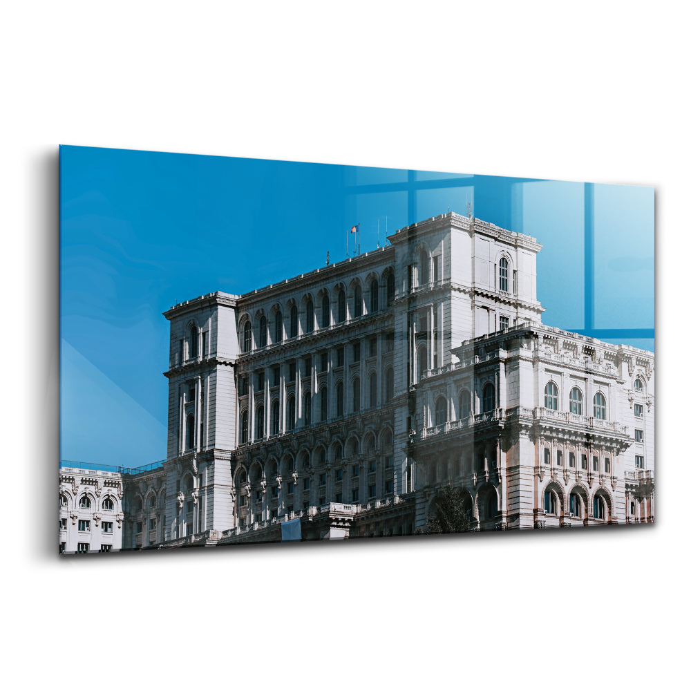 Tablou de sticlă Palatul Poporului din București