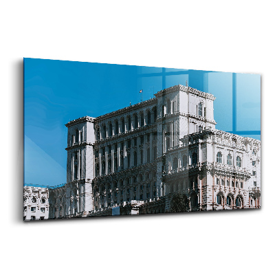 Tablou de sticlă Palatul Poporului din București