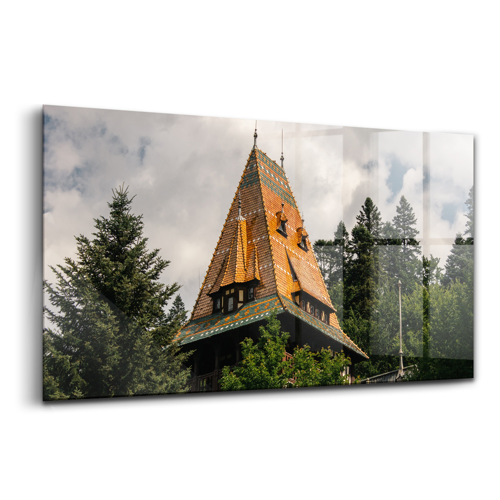 Tablou de sticlă Palatul Pelișor din România