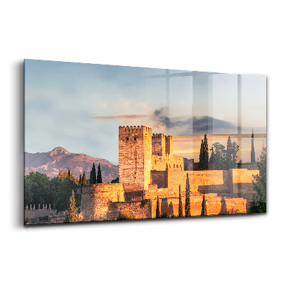 Tablou din sticlă Cetatea Torre de la Vela