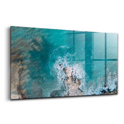 Tablou de sticlă Fiordurile din Costa Blanca