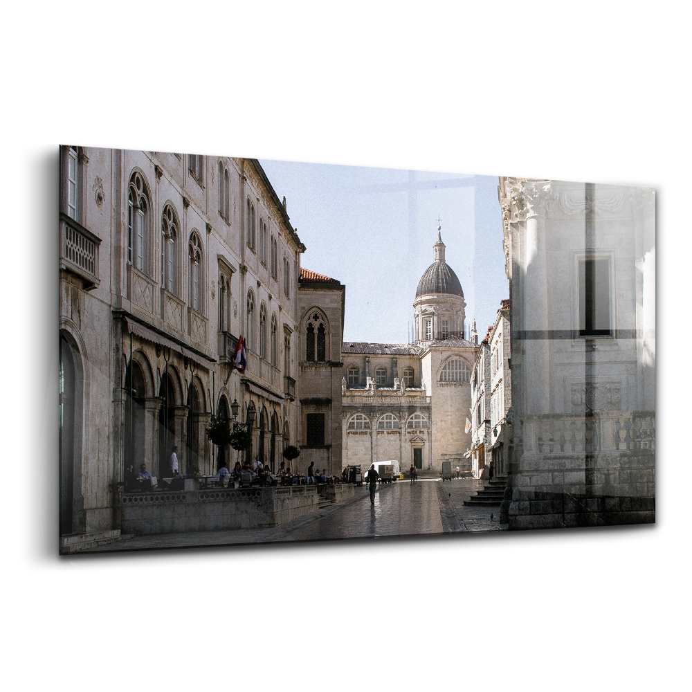 Tablou din sticlă Catedrala din Dubrovnik