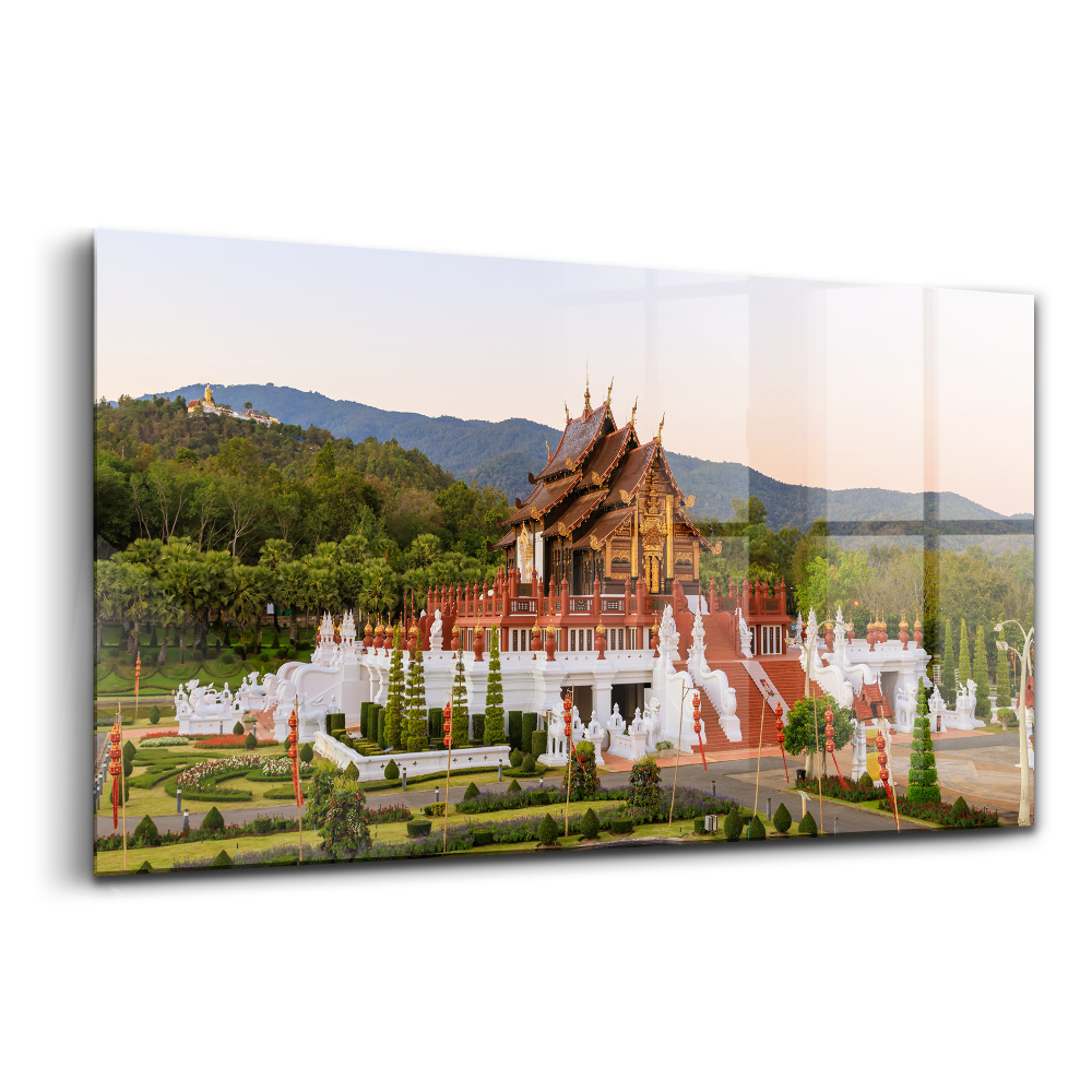 Tablou pe sticlă Grădina Botanică Chiang Mai