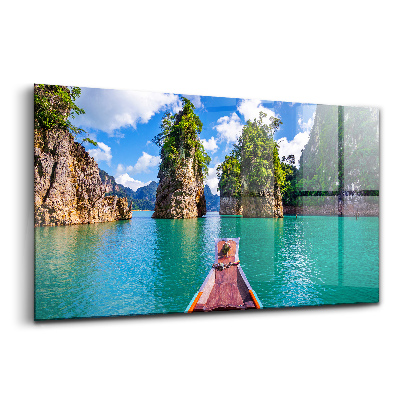 Tablou sticlă Munții Thailandei