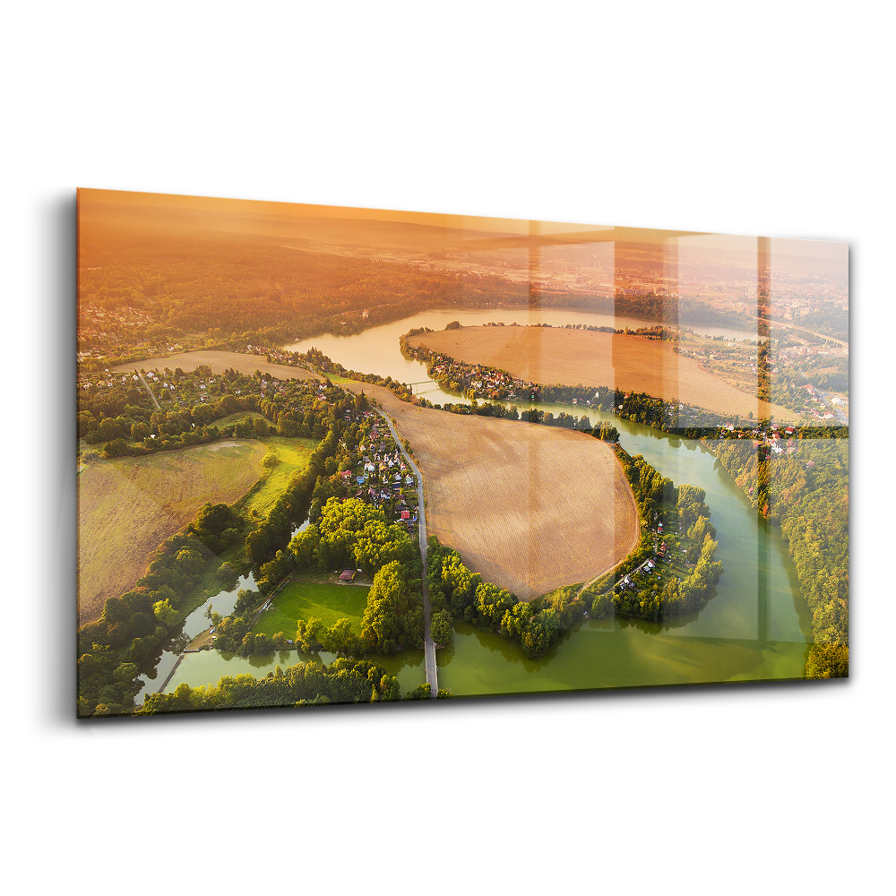 Tablou sticlă Valea Cehă Pilsen Litice