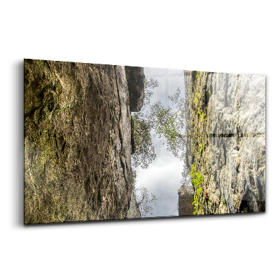 Tablou de sticlă Orașul rock din Republica Cehă