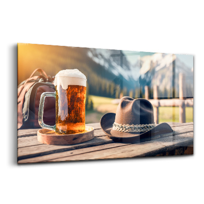 Tablou sticlă Octoberfest la München