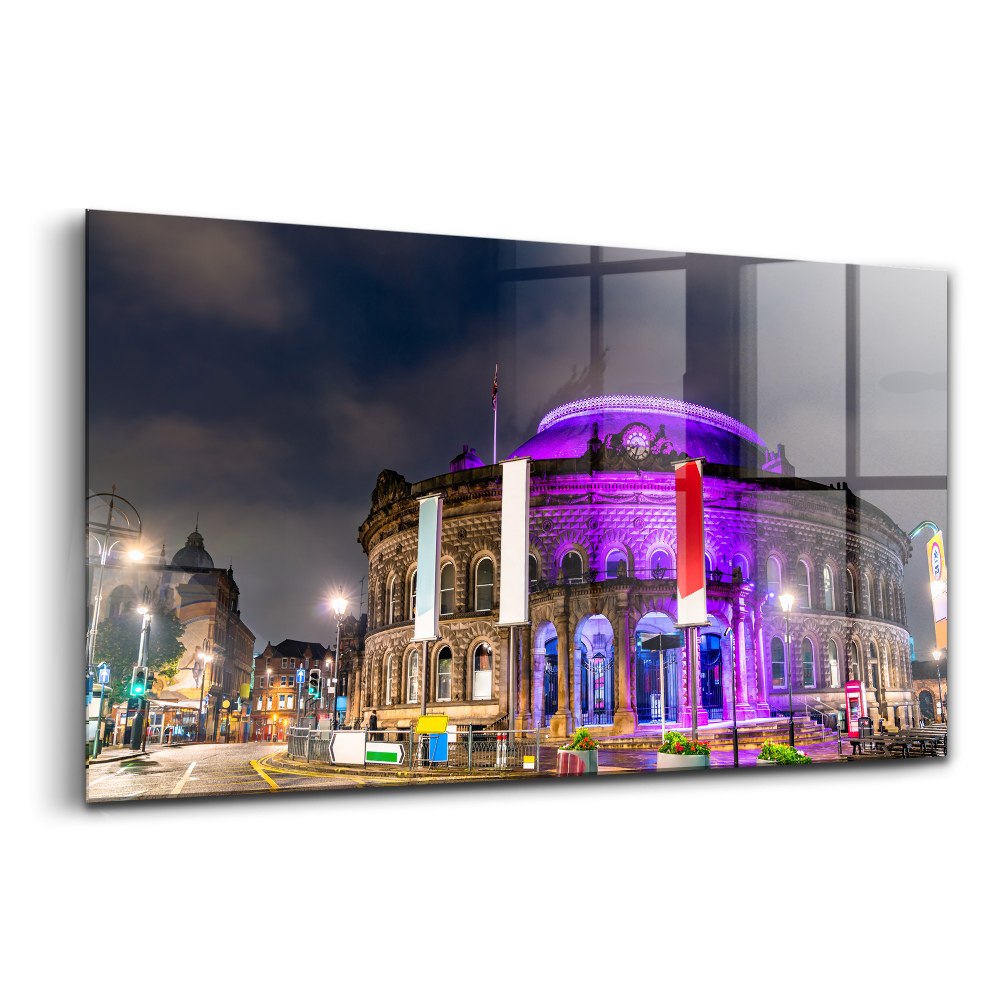 Tablou sticlă Bursa de cereale din Leeds, Anglia