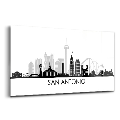 Tablou sticlă Orașul San Antonio, Texas