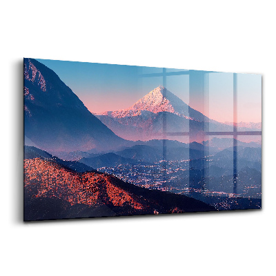 Tablou de sticlă Munții din San Antonio, SUA