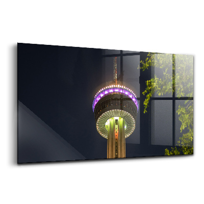 Tablou din sticlă Clădire în San Antonio