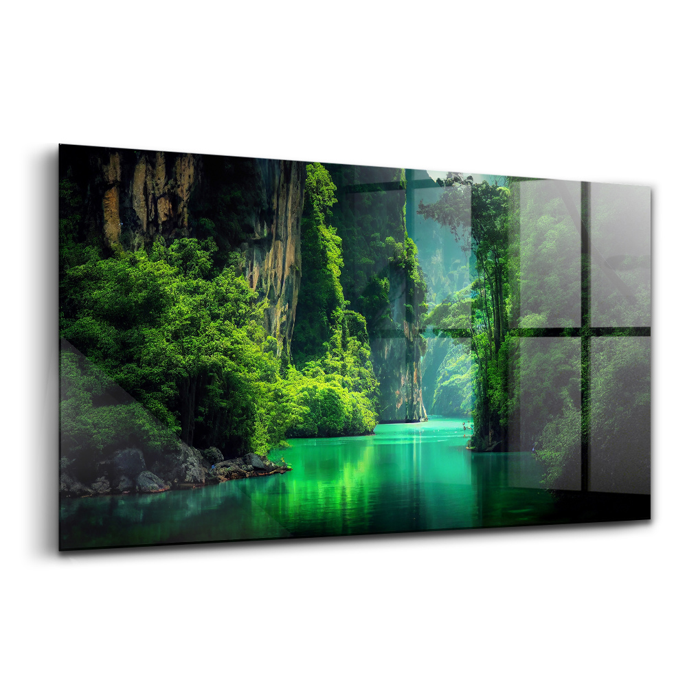 Tablou din sticlă Călătorii în Thailanda