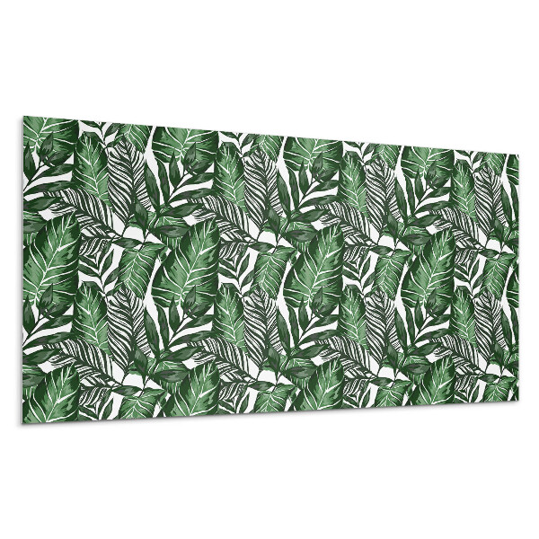 Panou decorativ pvc Frunze tropicale în model