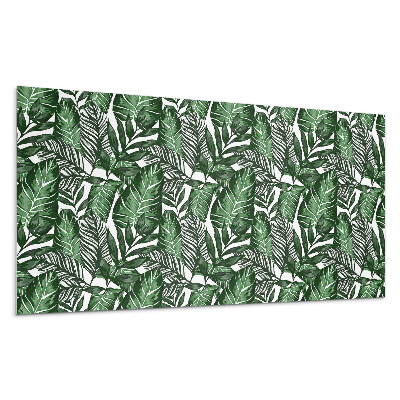 Panou decorativ pvc Frunze tropicale în model