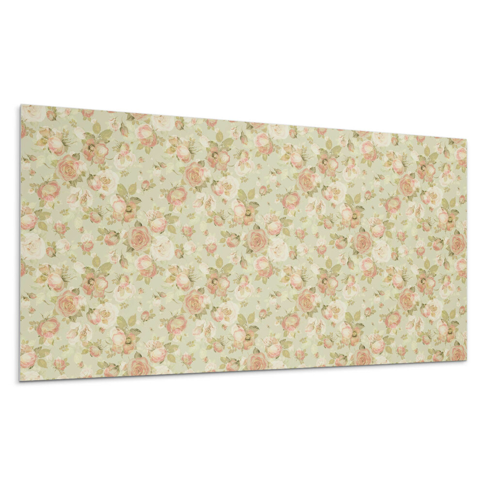 Panou perete Model floral pe fundal