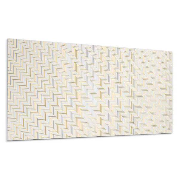 Panou decorativ bucatarie Model în spic de hering