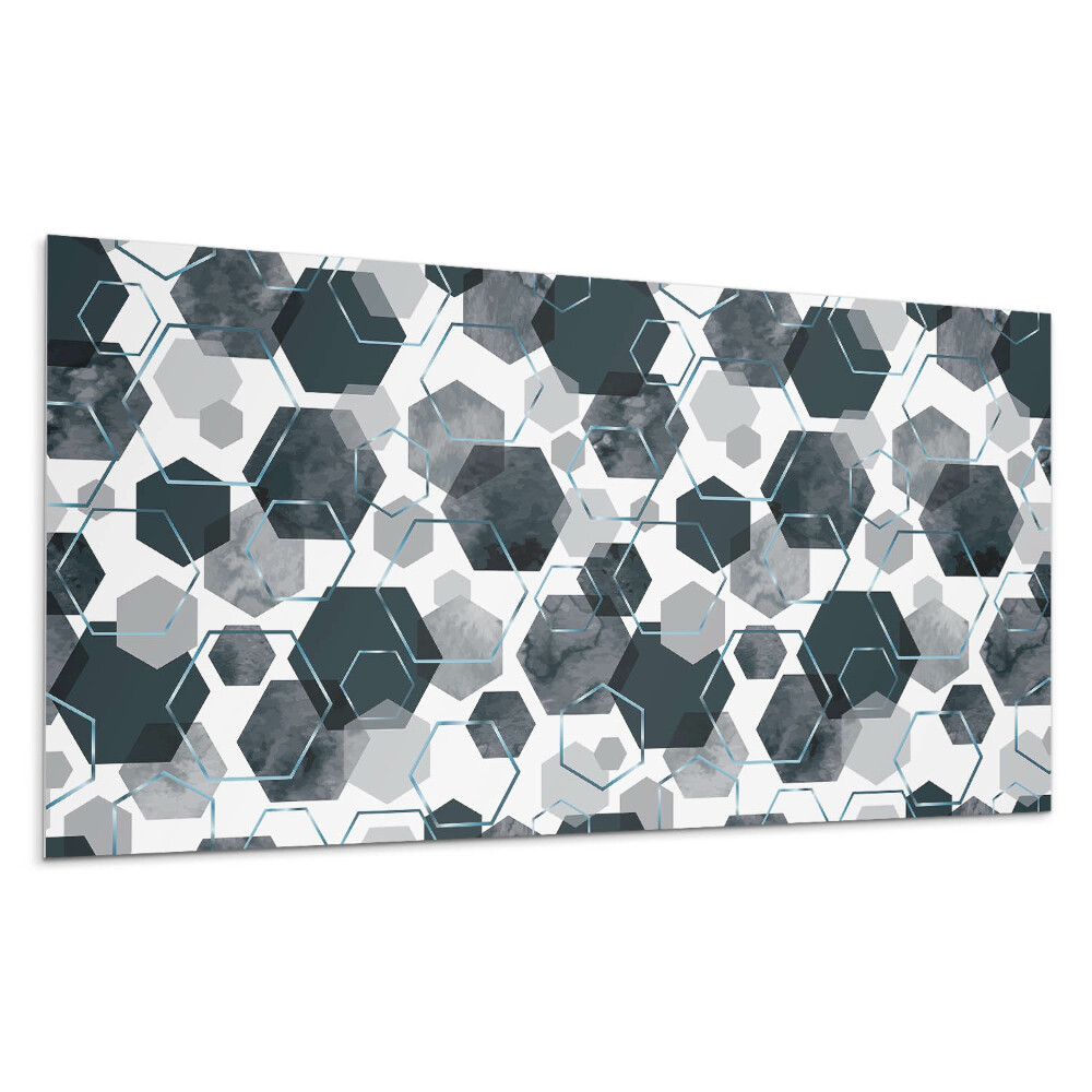Panou decorativ Model hexagonal abstract