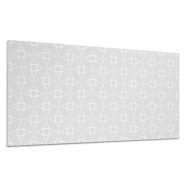 Panou decorativ bucatarie Model de grilă geometrică