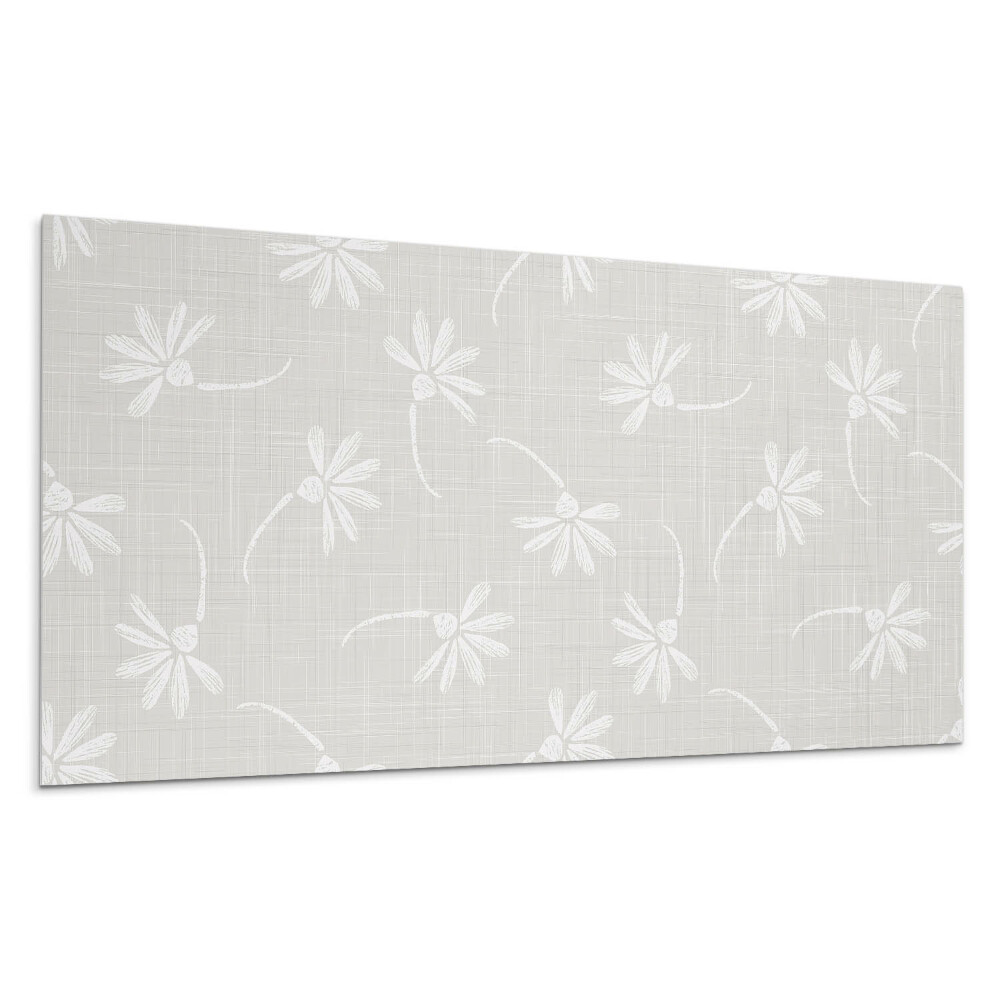 Panou decorativ Model floral pe fundal