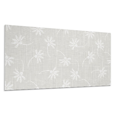 Panou decorativ Model floral pe fundal