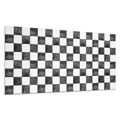 Panou decorativ Model texturat de tablă de șah
