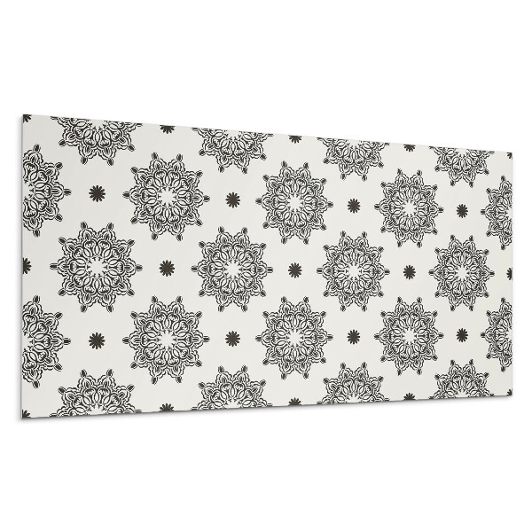 Panou decorativ bucatarie Model Mandala într-o grilă