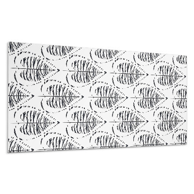 Panou decorativ pvc Model ritmic de frunze