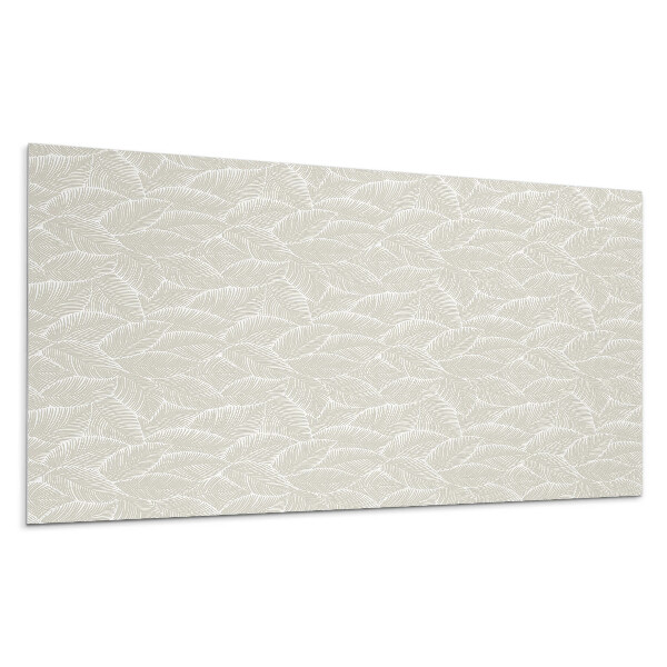 Panou decorativ bucatarie Model de frunze în aranjament