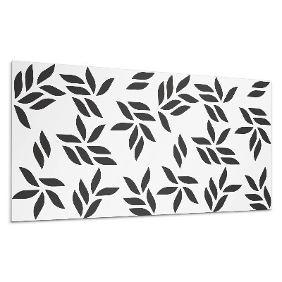 Panou perete Model cu frunze pe fundal