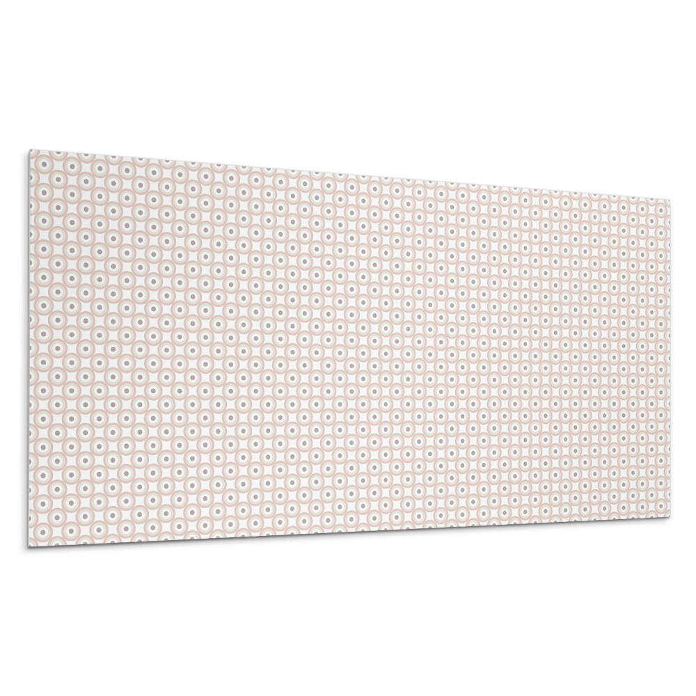 Panou decorativ pvc Model cu cercuri într-o grilă