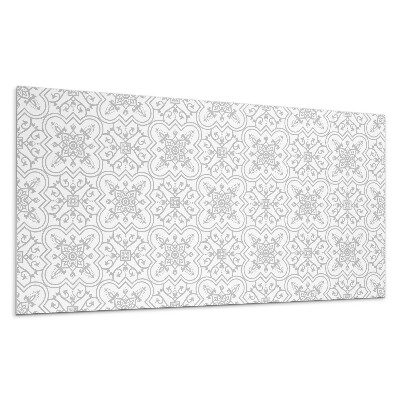 Panou decorativ pvc Model floral cu ornamente