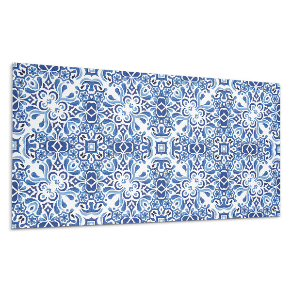 Panou decorativ bucatarie Model floral clasic