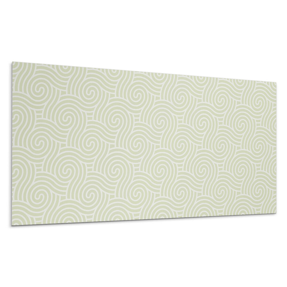 Panou decorativ Valuri într-un model spiralat