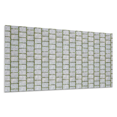 Panou decorativ bucatarie Model de perete de cărămidă